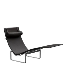 Fritz Hansen PK24 Loungestol af Poul Kjærholm><noscript><img width=