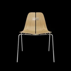 Fritz Hansen PK3 spisebordsstol, eg af Poul Kjærholm> Spisebordsstole