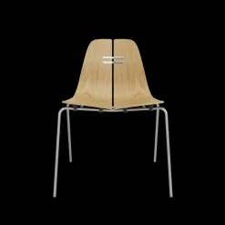 Fritz Hansen PK3 spisebordsstol, valnød af Poul Kjærholm><noscript><img width=