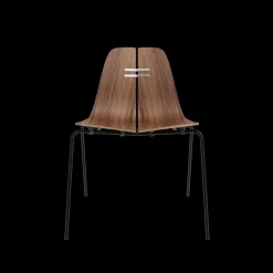 Fritz Hansen PK3 spisebordsstol, valnød af Poul Kjærholm><noscript><img width=