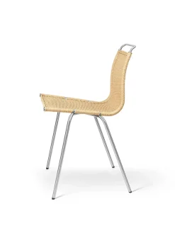 Carl Hansen & Søn PK1 Stol, stål stel af Poul Kjærholm><noscript><img width=