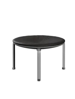 Fritz Hansen PK33 Taburet af Poul Kjærholm><noscript><img width=