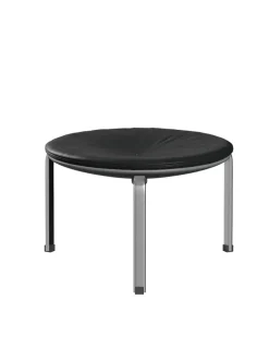 Fritz Hansen PK33 Taburet af Poul Kjærholm><noscript><img width=