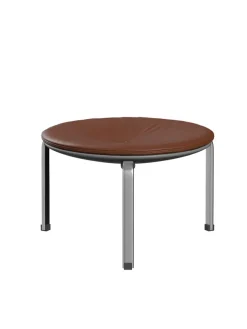Fritz Hansen PK33 Taburet af Poul Kjærholm><noscript><img width=