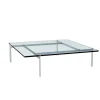 Fritz Hansen PK61A Glasbord af Poul Kjærholm> Sofaborde