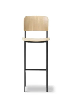 Fredericia Furniture Plan Barstool, eg lak fra><noscript><img width=