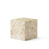 Audo Copenhagen Plinth Cubic Sand Kunis Breccia marmor fra> Sideborde Og Små Borde