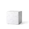 Audo Copenhagen Plinth Cubic White Carrara marmor fra> Sideborde Og Små Borde