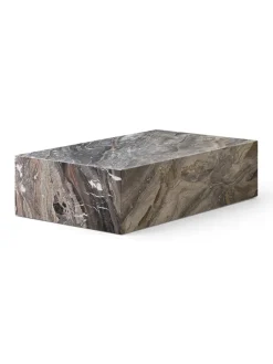 Audo Copenhagen Plinth Low Black Nero Marquina marmor fra><noscript><img width=