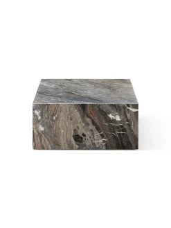Audo Copenhagen Plinth Low Black Nero Marquina marmor fra><noscript><img width=