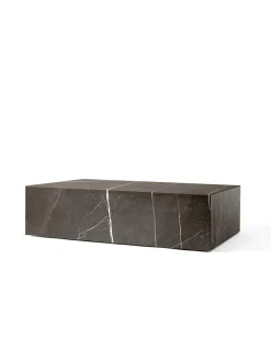 Audo Copenhagen Plinth Low White Carrara marmor fra><noscript><img width=