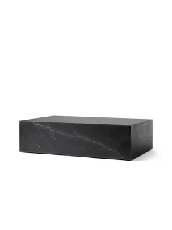 Audo Copenhagen Plinth Low White Carrara marmor fra><noscript><img width=