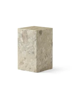 Audo Copenhagen Plinth Tall, grey galaxy marble fra><noscript><img width=