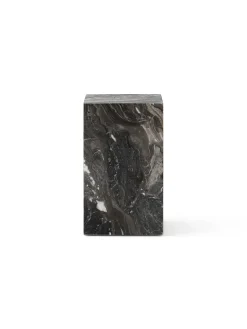 Audo Copenhagen Plinth Tall, grey galaxy marble fra><noscript><img width=