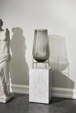 Audo Copenhagen Plinth Tall Grey Kendzo marmor fra><noscript><img width=
