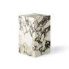Audo Copenhagen Plinth Tall Rose Calacatta Viola marmor fra> Sideborde Og Små Borde