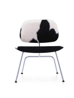 Vitra Plywood Group LCM, sort ask/koskind fra> Loungestole|Lænestole