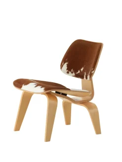 Vitra Plywood Group LCW, ash/calf's skin fra> Lænestole