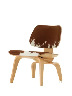Vitra Plywood Group LCW, ash/calf's skin fra> Lænestole
