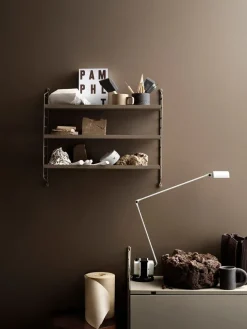 String Furniture Pocket Metal Reol fra String> Hylder|Reoler