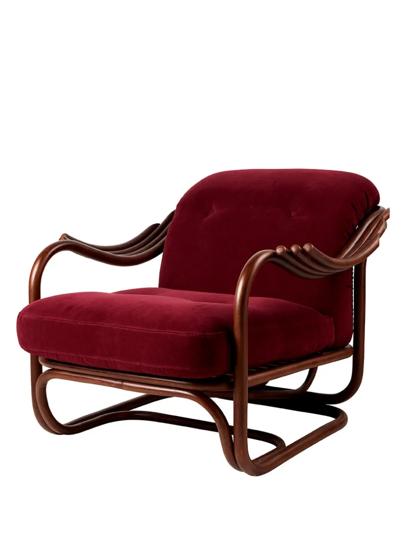 GUBI Poltrona Tria Lounge Chair fra> Lænestole