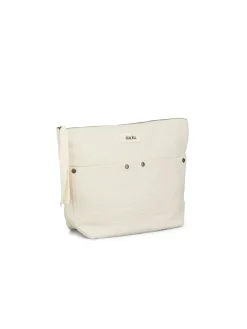 Aiayu Pouch Pocket Canvas, pure ecru fra> Toilettasker|Toilettasker