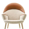 PP Møbler PP521 Den Polstrede Påfugl af Hans J. Wegner> Loungestole|Lænestole