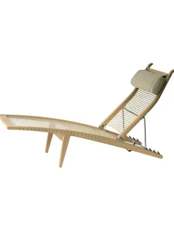 PP Møbler PP524 Dækstol af Hans J. Wegner> Solvogne/Liggestole|Loungestole