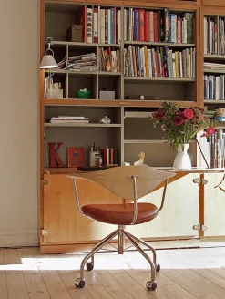 PP Møbler PP502 Kontordrejestol af Hans J. Wegner><noscript><img width=
