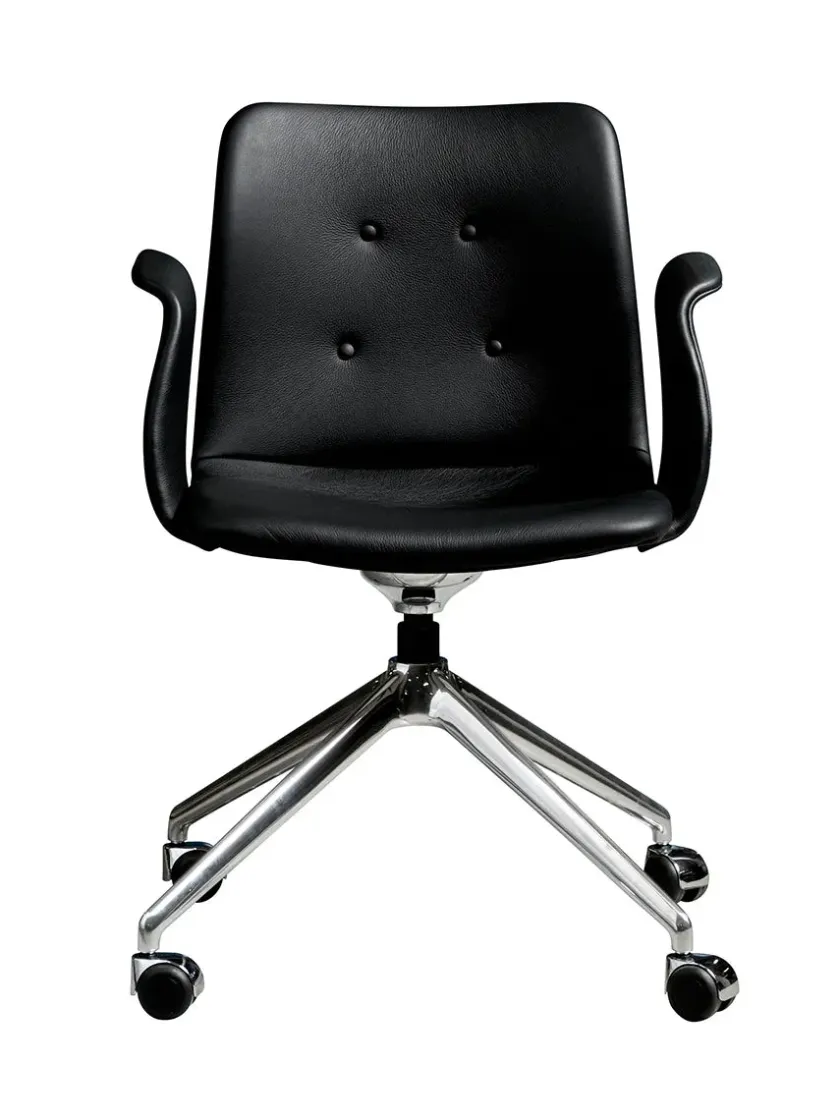 Bent Hansen Primum Chair 4 Star Fixed m. Hjul fra> Kontorstole
