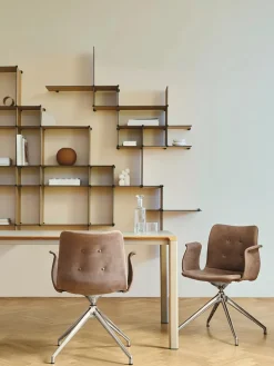 Bent Hansen Primum Chair 4 Star Return Swivel fra> Spisebordsstole