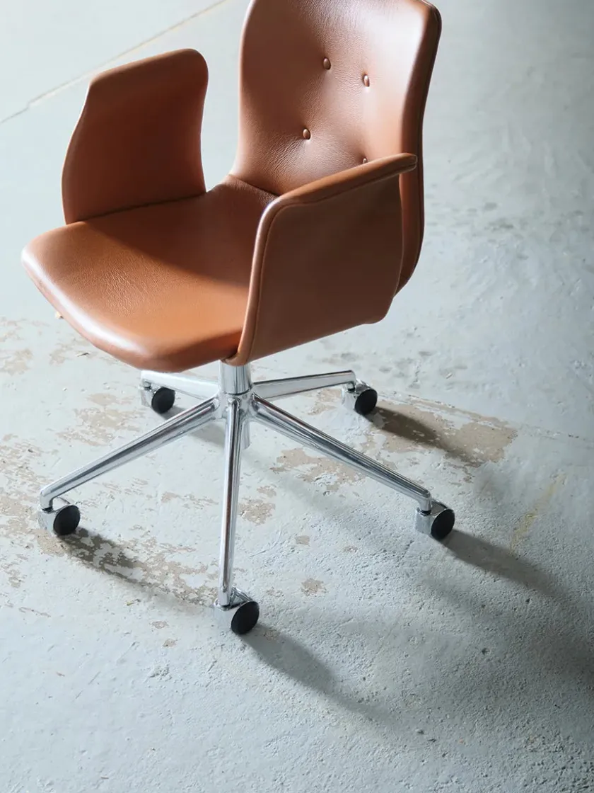 Bent Hansen Primum Chair 5 Star Swivel m. Hjul fra> Kontorstole