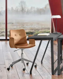 Bent Hansen Primum Chair 5 Star Swivel m. Hjul fra><noscript><img width=