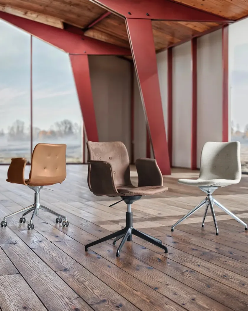 Bent Hansen Primum Chair 5 Star Swivel fra> Kontorstole