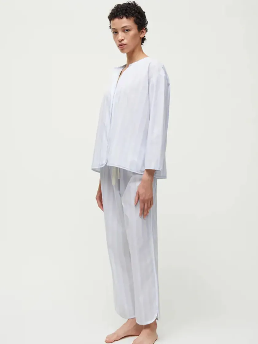 Aiayu Pyjamas Poplin, mix blue eyes fra> Tøj|Tekstiler Til Soveværelset