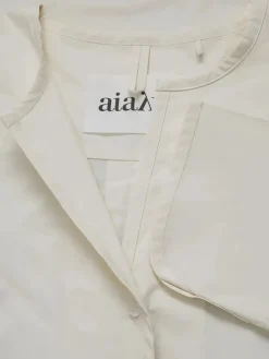 Aiayu Pyjamas Poplin, pure ecru fra> Tøj|Tekstiler Til Soveværelset