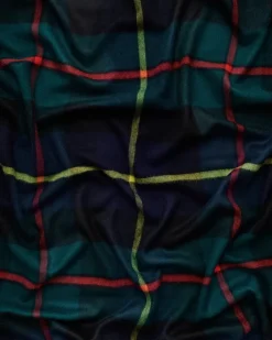 Magniberg Queen blanket - Field yellow tartan fra><noscript><img width=