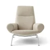 Fredericia Furniture Queen Lænestol af Hans J. Wegner> Loungestole|Lænestole