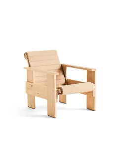 HAY Quilted sædehynde til Crate Loungechair, Iron Red fra><noscript><img width=