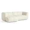 HAY Quilton 2,5 pers. sofa, Flamiber Cream A5, venstre fra> Sofaer