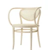 Thonet 210R Armstol, ask fra> Spisebordsstole