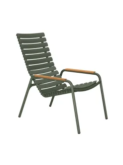 Houe ReClips lounge chair bamboo fra> Udendørs Loungemøbler|Havestole