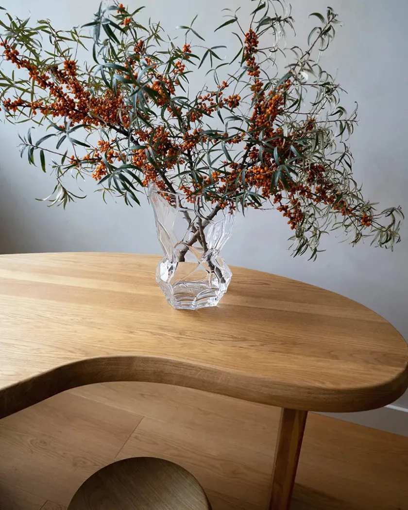 Hein Studio Reflection Vase, klar glas fra> Vaser