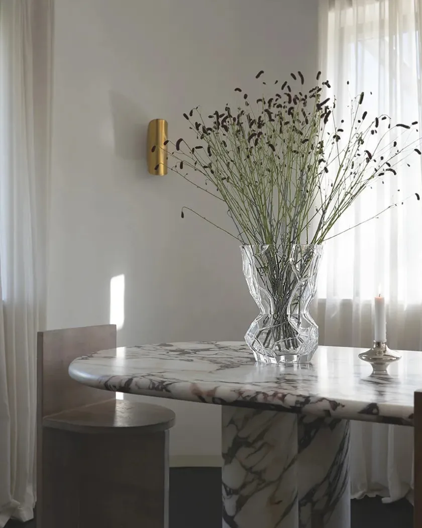 Hein Studio Reflection Vase, klar glas fra> Vaser