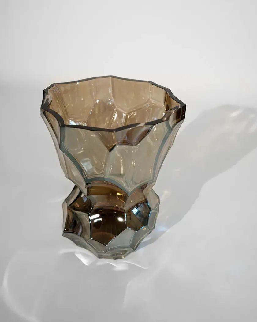 Hein Studio Reflection Vase, klar glas fra> Vaser