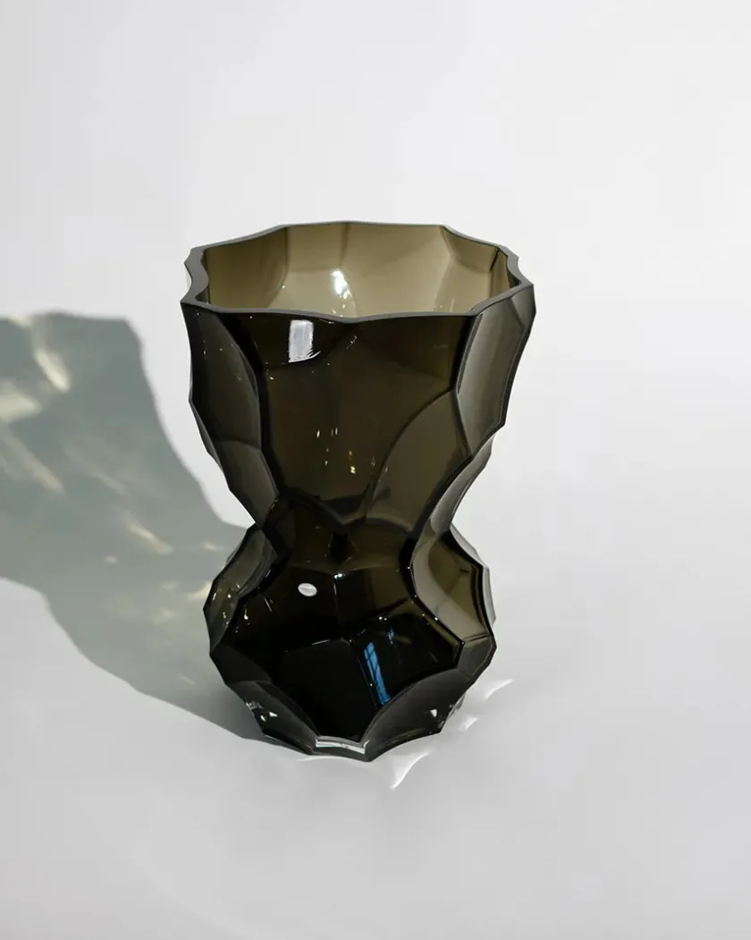 Hein Studio Reflection Vase, new smoke fra> Vaser