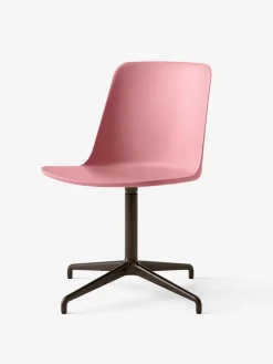 &Tradition Rely HW11 Stol, soft pink/bronzed base fra> Spisebordsstole