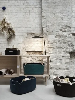 Muuto Restore Round Basket fra> Opbevaring