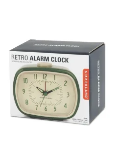 Kikkerland Retro Alarm Clock, green fra><noscript><img width=