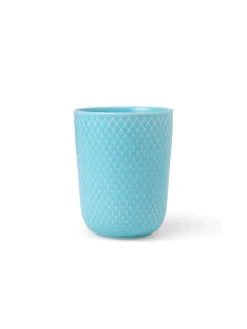 Lyngby Porcelæn Rhombe krus, gul fra><noscript><img width=